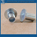 round head semi tubular rivets